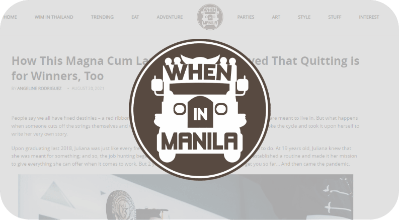 When in Manila's featured article.